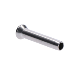 Lepiaci úchyt pro lanko ø 4 mm, broušená nerez AISI 304