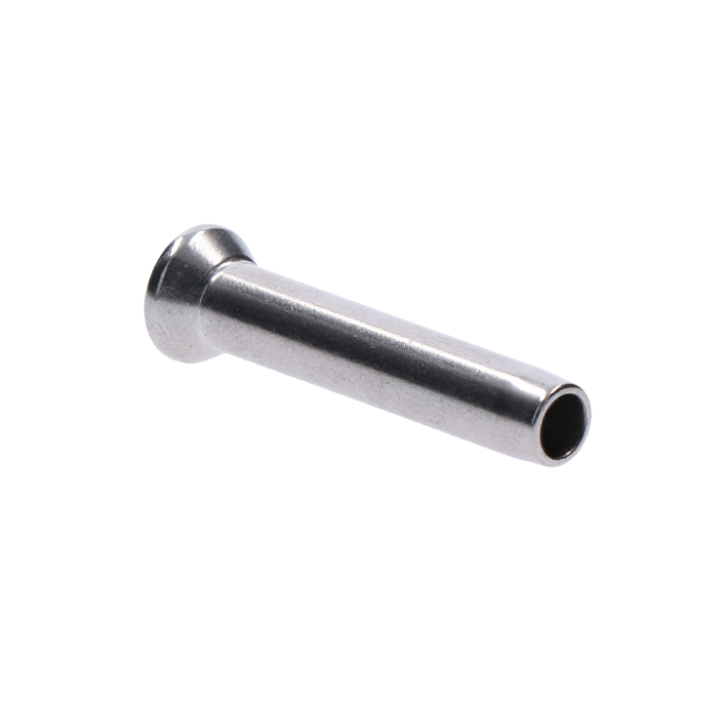 Lepiaci úchyt pro lanko ø 4 mm, broušená nerez AISI 304