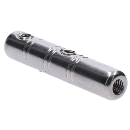 Úchyt se závitom M6 pro lanko ø 4 mm, broušená AISI 304