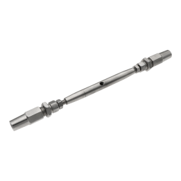Šponovák pro lanko ø 4 mm závit M6/LH6, broušená AISI 304