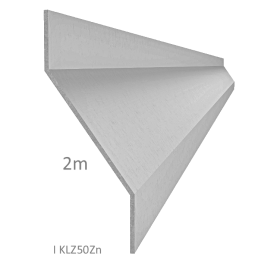 Z-profil lamela 2000 mm (pozinkovaný plech)