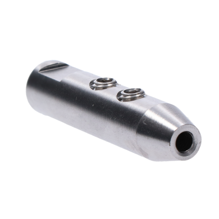 Úchyt pro lanko ø 4 mm, závit M6, broušená nerez AISI 304