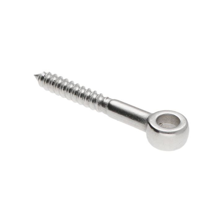 Úchyt pro držák lanka, oko 8,4 mm, nerez AISI 304