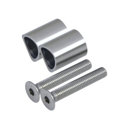 Přechod mezi sloupem ø 42,4 mm a deskou, L = 25 mm