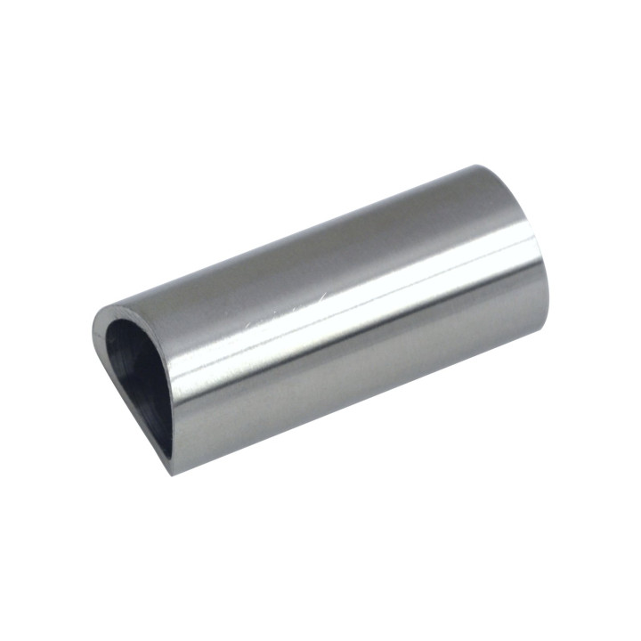 Přechod mezi sloupem ø 42,4 mm a deskou, broušená, L = 45 mm