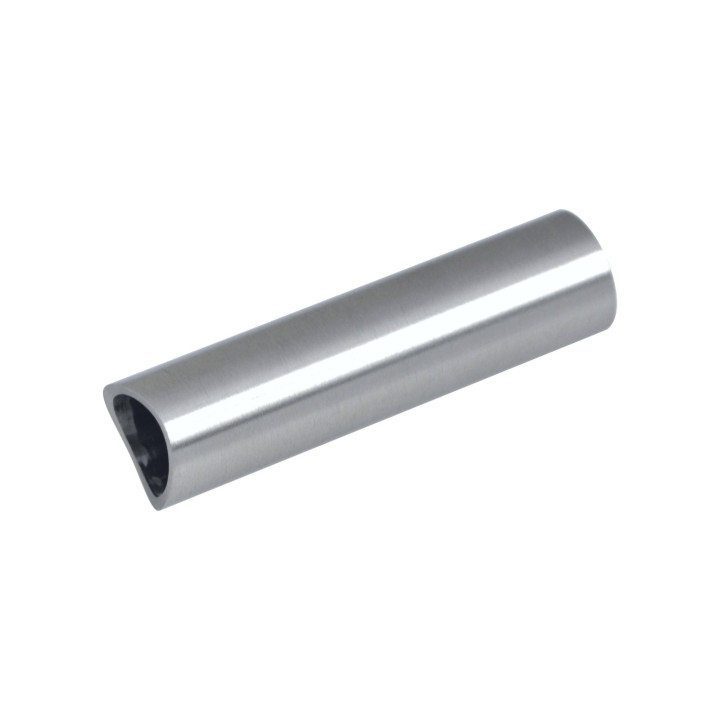 Přechod mezi sloupem ø 42,4 mm a deskou, broušená, L = 75 mm