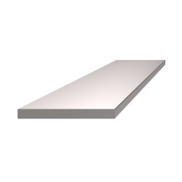 Plochá tyč 50 x 5 x 6000 mm, broušená nerez AISI 304