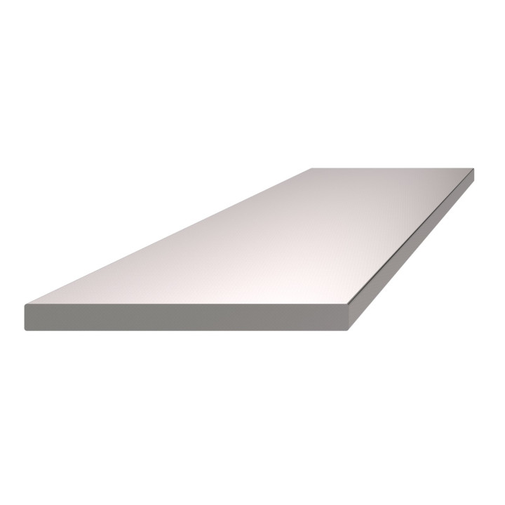 Plochá tyč 60 x 5 x 3000 mm, broušená nerez AISI 304