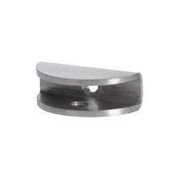 Držák police pro sklo 8 - 10 mm, broušená nerez AISI 304
