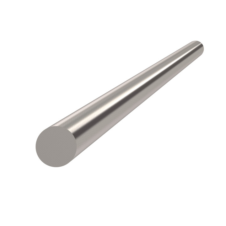 Tyč ø 12 x 3000 mm, kartáčovaná nerez AISI 304