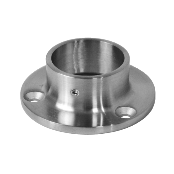 Příruba ø 80 mm na trubku ø 42,4 mm, broušená nerez AISI 316