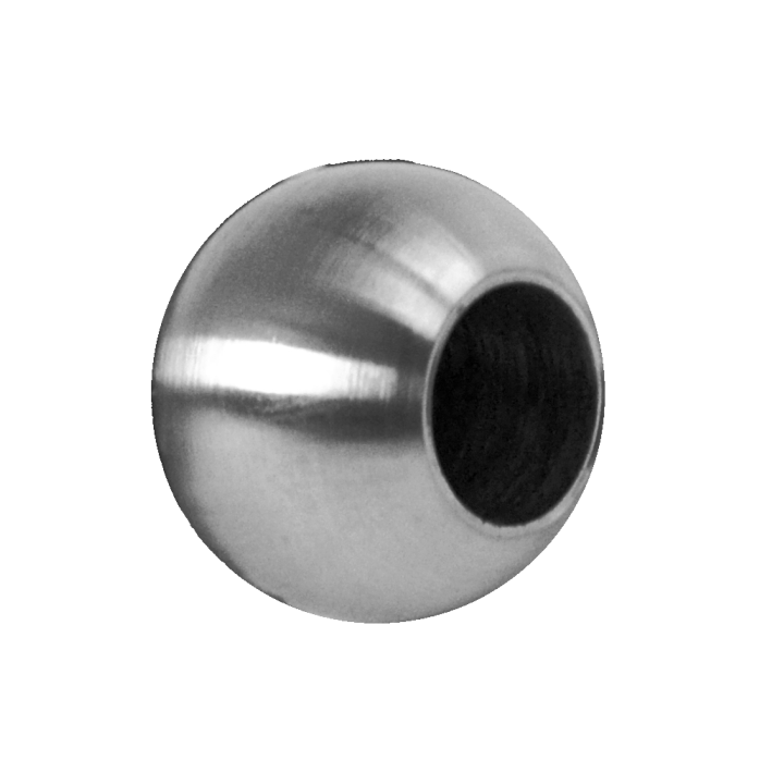 Koule koncová ø 20 mm na trubku ø 12 mm, broušená AISI 316