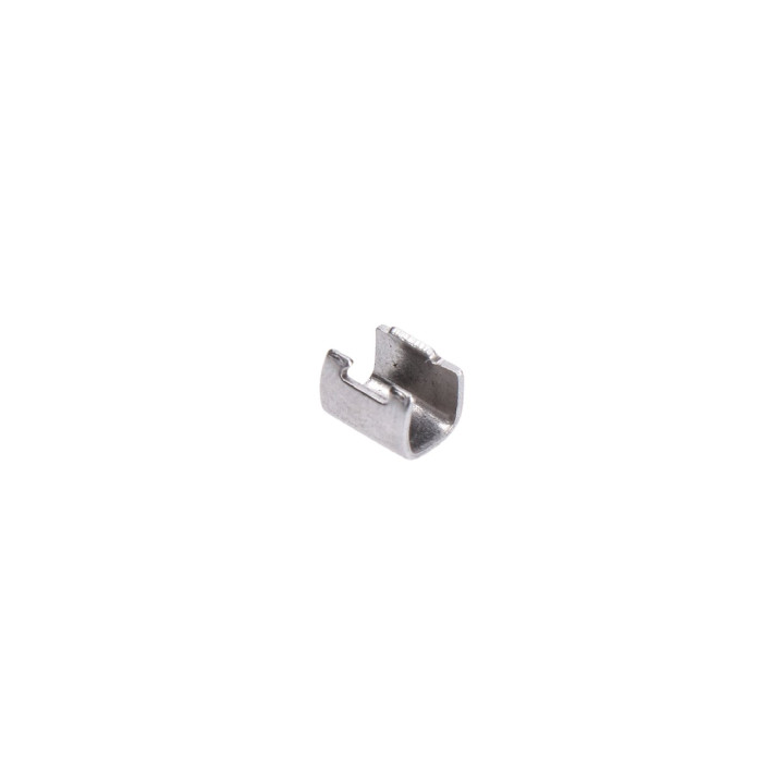 Lisovací pouzdro pro dve ø 2 mm lanka, otevřené, AISI 316
