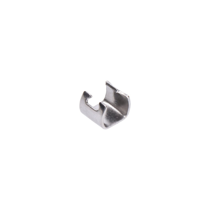 Lisovací pouzdro pro dve ø 3 mm lanka, otevřené, AISI 316