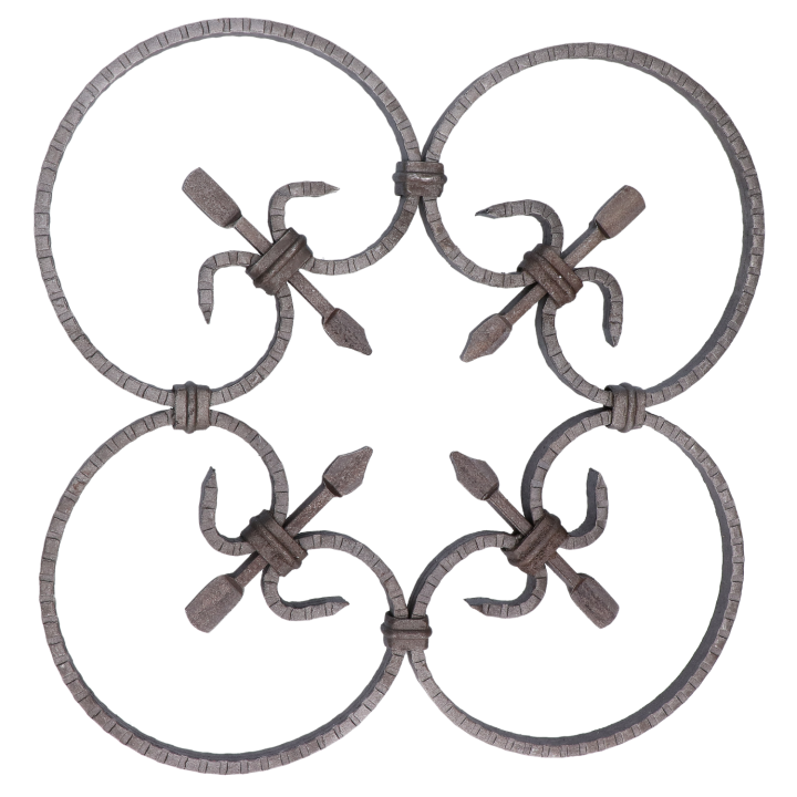 Kovářský ornament 380x380 mm (profil 12x6 mm)