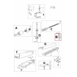 Kit matice a vidlice PRTO06C pro WG2024/WG4024