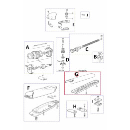 Kit krytů PRMB07FL BMGWALAR02.45673 a BMGWALBR04.45673 pro WG5