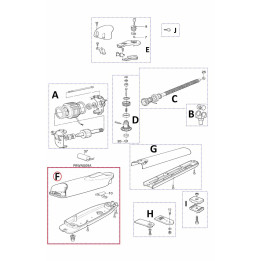 Kit krytu motoru PRWNG09A pro WG5 220V