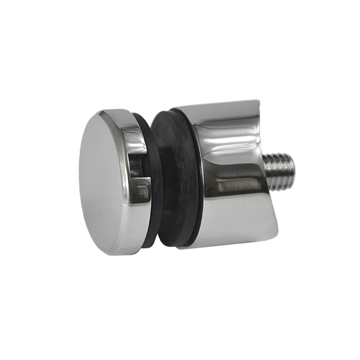Svorka bodová, na ø 42,4 mm, sklo 6–12 mm, AISI 304
