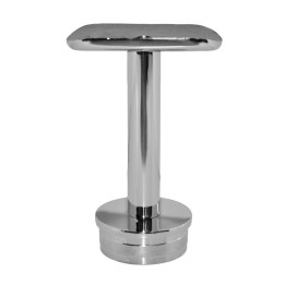 Držák madla narážecí na trubku ø 42,4 mm, leštěná AISI 304