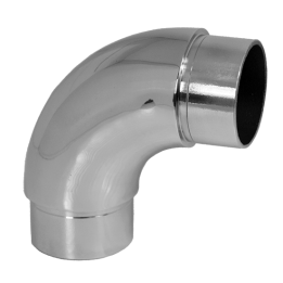 Spojka oblouková 90° na trubku ø 42,4 mm, leštěná AISI 304
