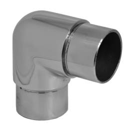 Spojka rohová na trubku ø 42,4 mm, leštěná AISI 304