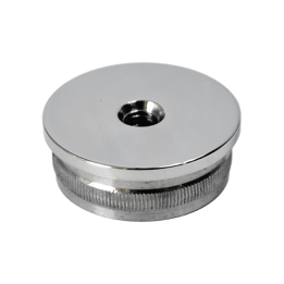 Spodek držáka madla na trubku ø 42,4 mm, leštěná AISI 304