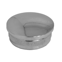 Ukončení na trubku ø 42,4 mm, leštěná nerez AISI 304