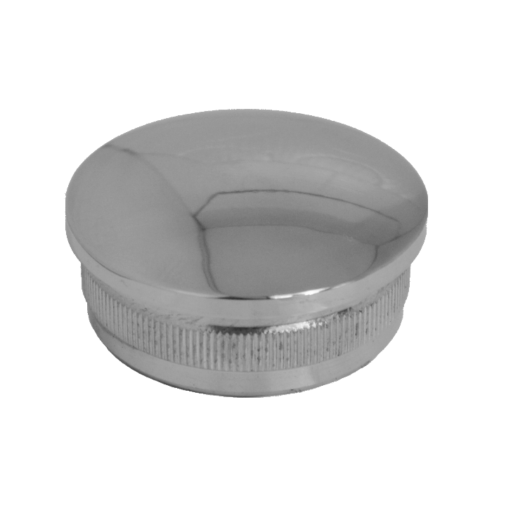 Ukončení na trubku ø 42,4 mm, leštěná nerez AISI 304