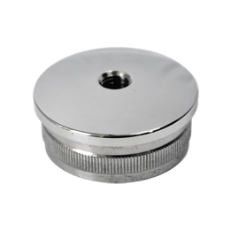 Spodek držáka madla na trubku ø 42,4 mm, leštěná AISI 304