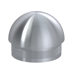 Ukončení na trubku ø 42,4 mm, leštěná nerez AISI 304