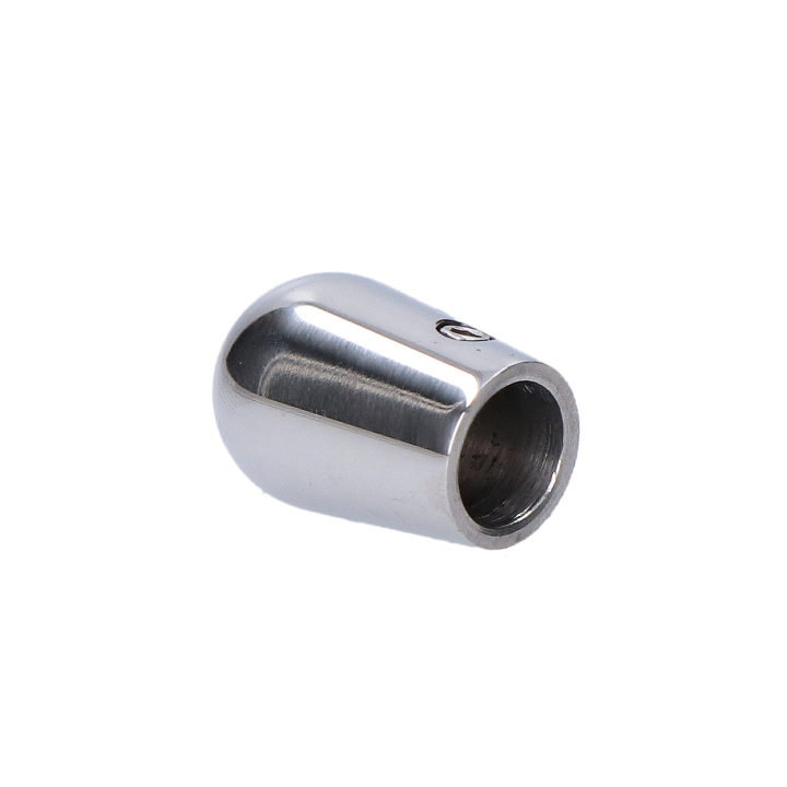 Ukončení ø 20 mm na trubku ø 12 mm, leštěná nerez AISI 304