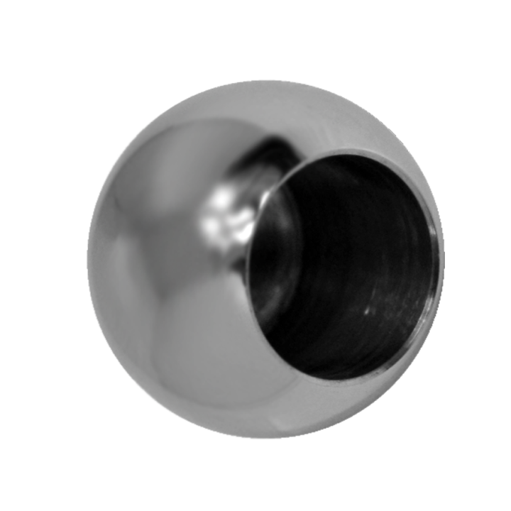 Koule koncová ø 20 mm na trubku ø 12 mm, leštěná AISI 304