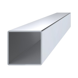Profil 40 x 40 x 2 x 3000 mm, leštěná nerez AISI 304