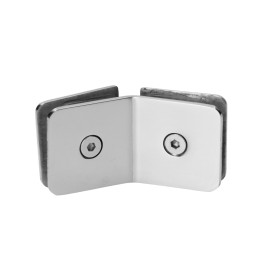 Svorka skla mezi skla 135°, sklo 8 - 10 mm, AISI 304