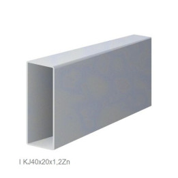 Uzavřený profil 40 x 20 x 1,2 x 3000 mm, pozink, hladký