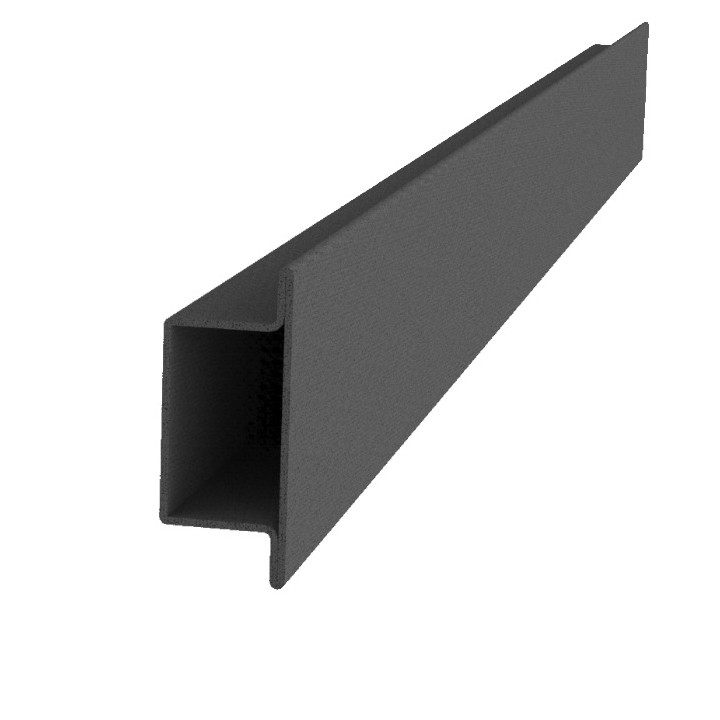 Uzavřený profil T 85 x 34 x 55 x 2 x 3000 mm, S235, hladký