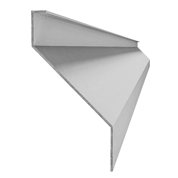 Z profil lamela 23 x 40 x 20 x 1,5 x 3000 mm, pozink