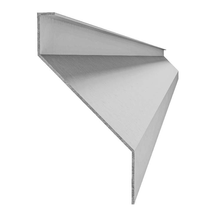 Z profil lamela 23 x 75 x 30 x 1,5 x 4000 mm, pozink