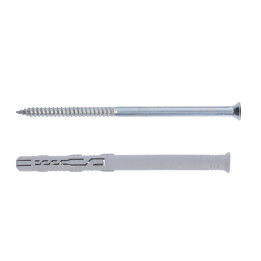 Hmoždinka rámová 10x180 se zápustným  límcem a vrutem se zápustní hlavou, TX30