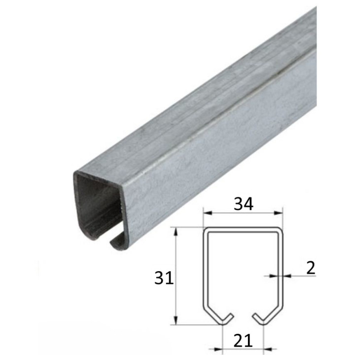 Profil PICCOLO 34 x 31 x 2 mm délka 6 m