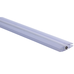Plastová magnetická těsnění, 180°, L = 2200 mm