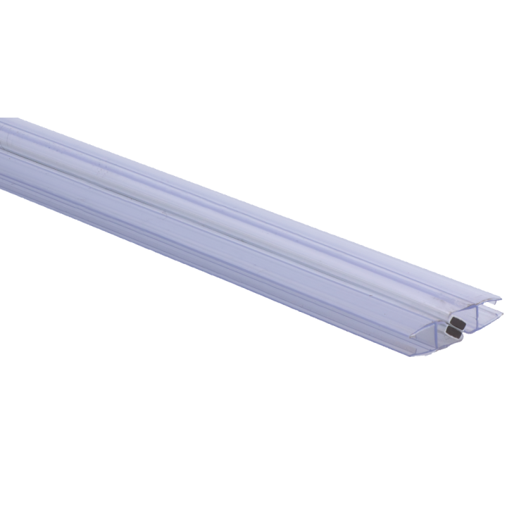 Plastová magnetická těsnění, 180°, L = 2200 mm