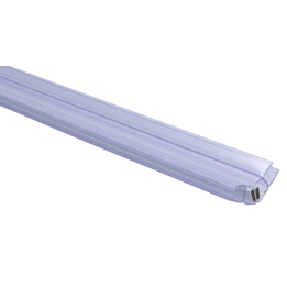 Plastová magnetická těsnění, sklo 10 mm, 135°, L = 2200 mm
