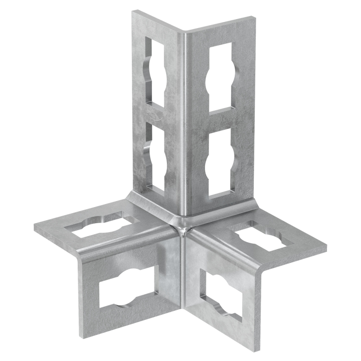 Montážní úhelník 3D pro profil 41 x 21/41 x 41 mm
