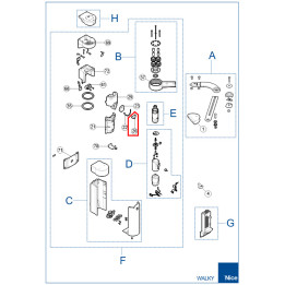 PPD1709R02.4540 Krytka pre WALKY