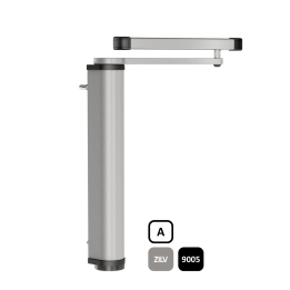 LOCINOX pohon pre krídlové brány do 100 kg, S, SILV