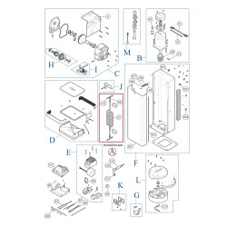 Kit pružiny pro M7BAR SPAMG092A00 (SPAMG092A00)