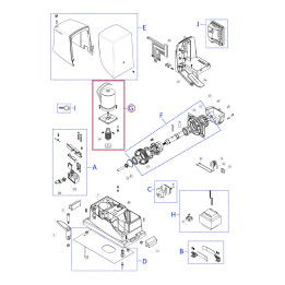 Kit motoru SPMTG10100 (pro RB500HS)