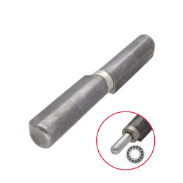 Pant dvoudílný 140x18mm s ložiskem, pozinkovaný trn